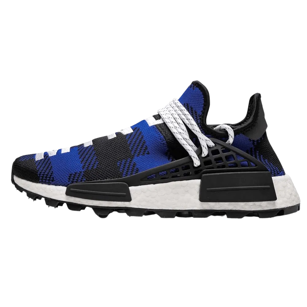 Pharrell x Billionaire Boys Club x NMD Human Race Trail 'Blue Plaid'