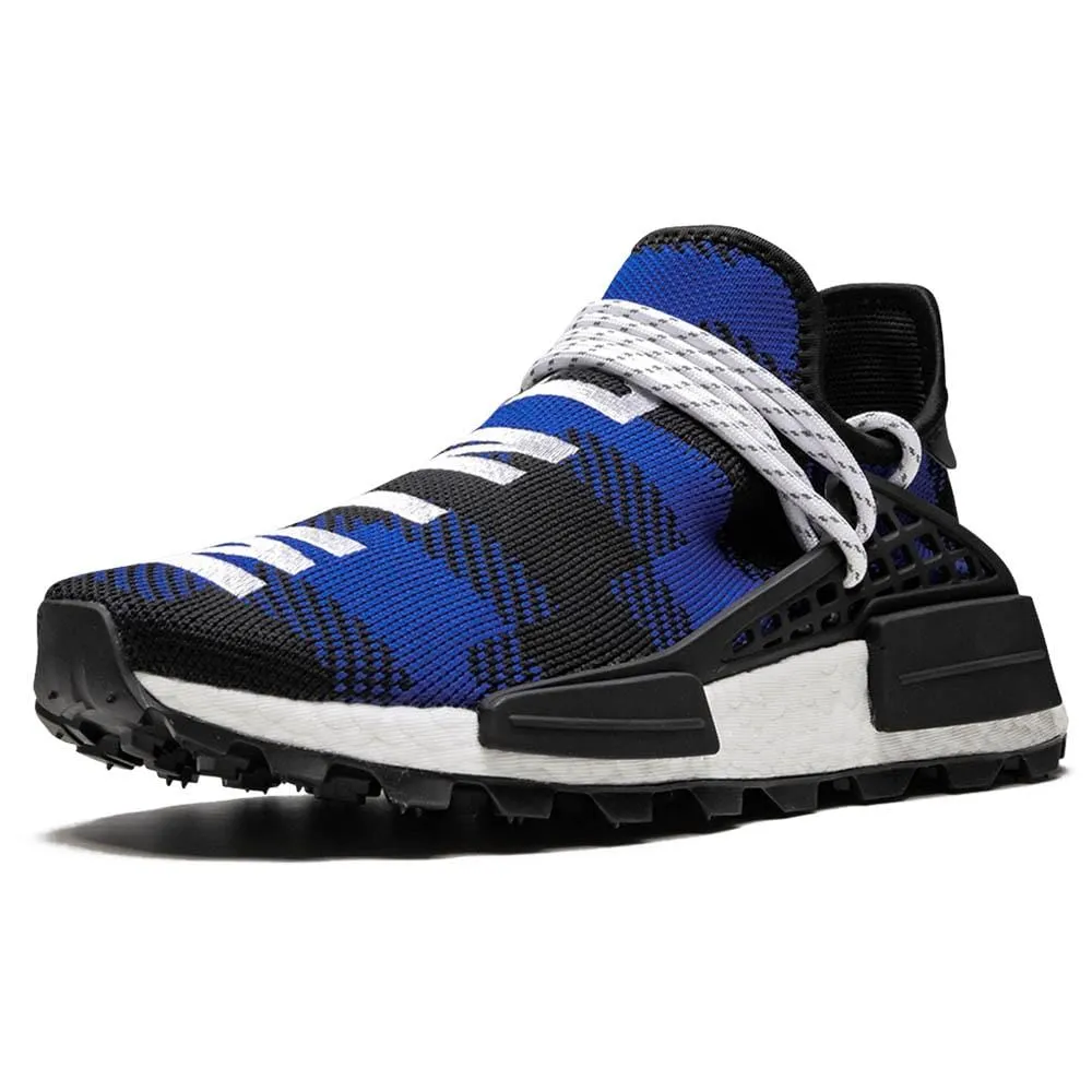 Pharrell x Billionaire Boys Club x NMD Human Race Trail 'Blue Plaid'