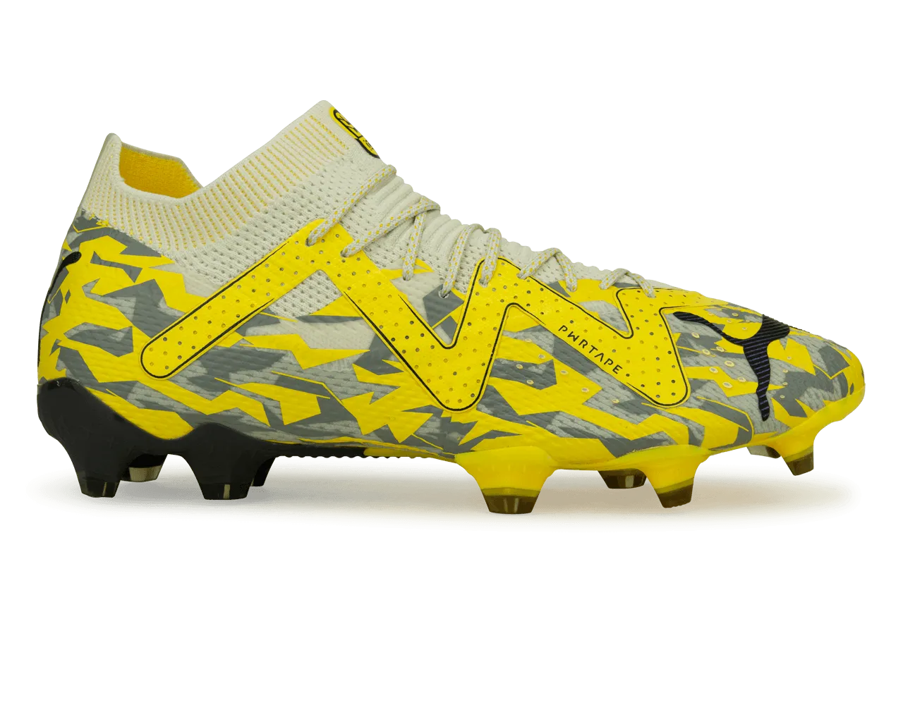 PUMA Men's Future Ultimate FG/AG Gray/Yellow