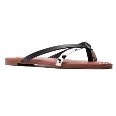 QUPID Hazy Thong Flip Flop Slide Sandal