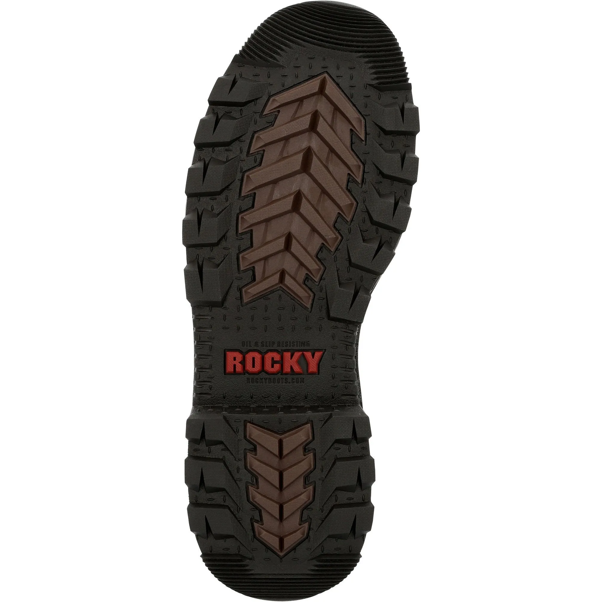 Rocky Men's Rams Horn Lace to Toe 8" Comp Toe WP Work Boot - RKK0352