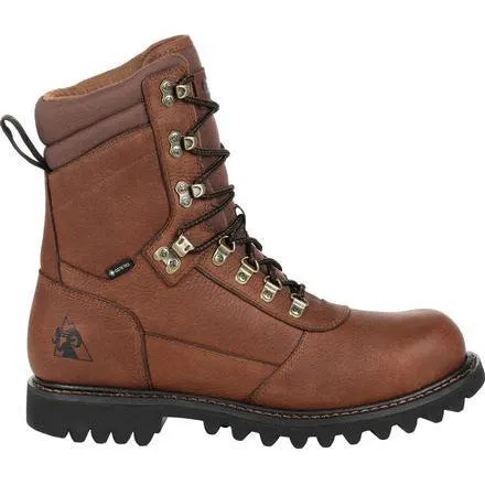 Rocky Men's Ranger 8" Waterproof Hunt Boot - Brown - RKS0437