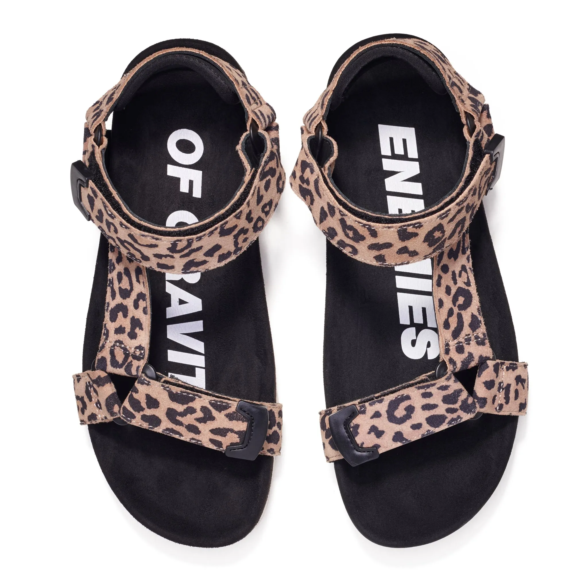 Rollie Nation | Sandal Tooth Wedge - Leopard