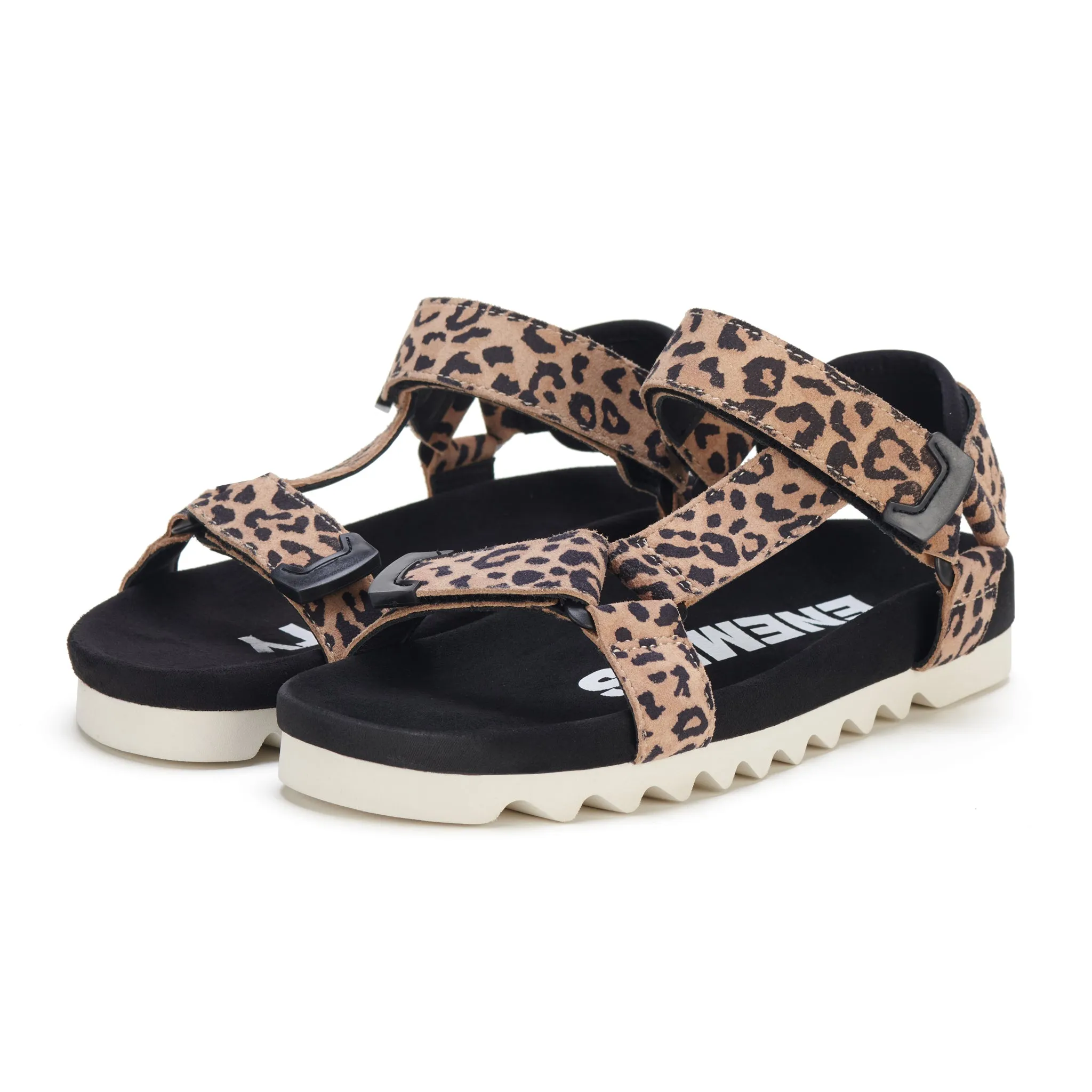 Rollie Nation | Sandal Tooth Wedge - Leopard