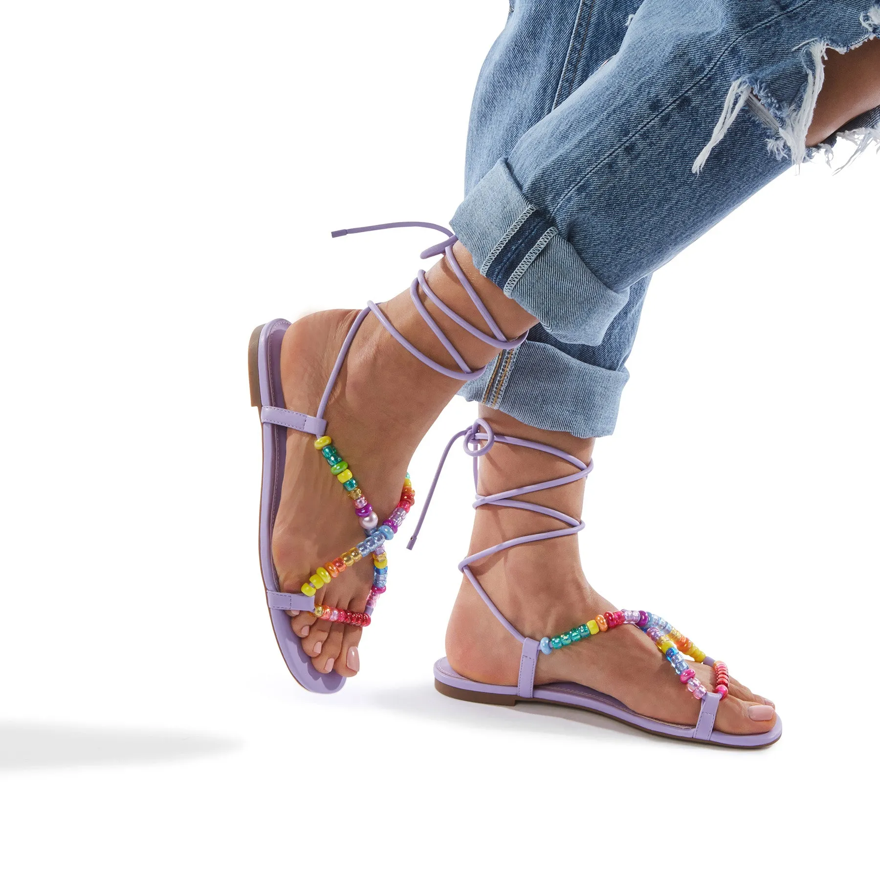 The Halie Bead Sandal