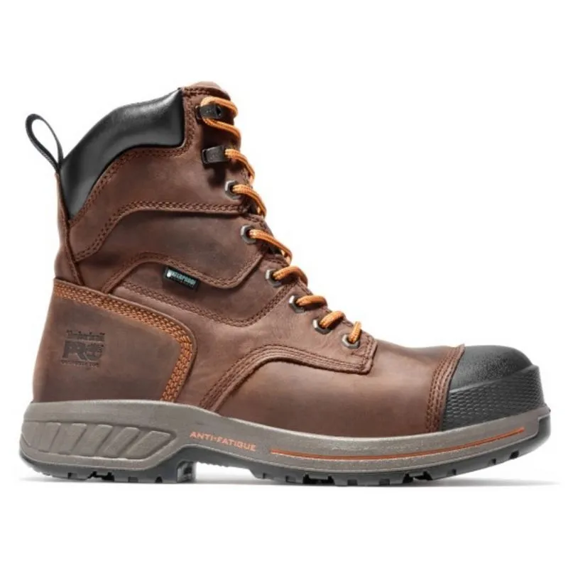 Timberland PRO Endurance HD A1RW2 Men's 8 Waterproof Composite Toe CSA Work Boot - brown