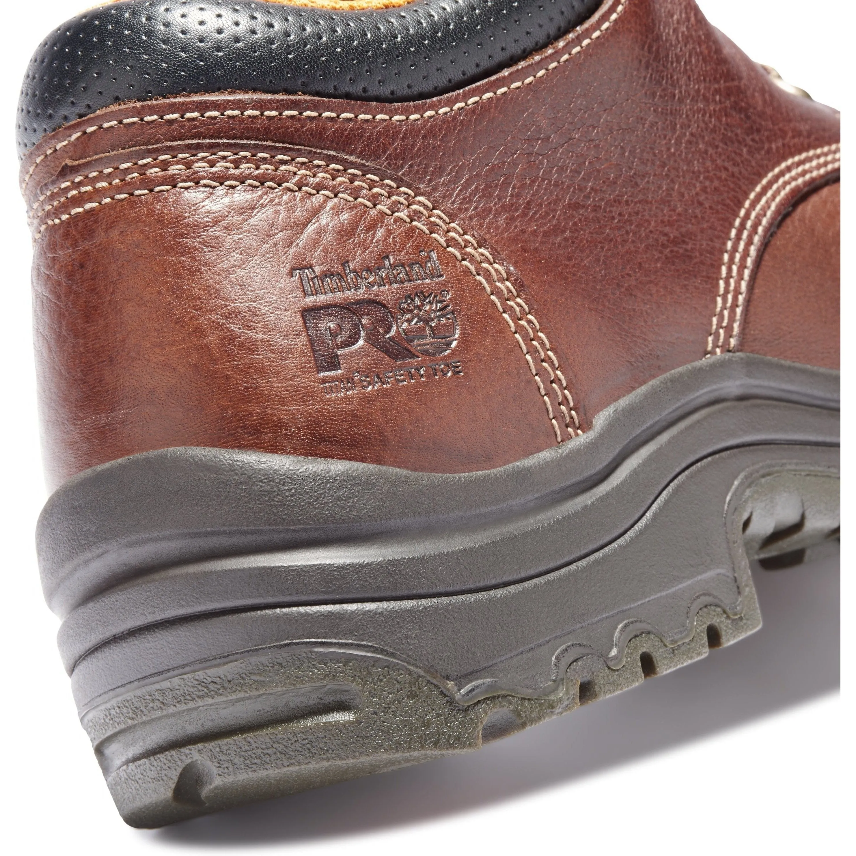 Timberland PRO Men's TiTAN Oxford Alloy Toe Work Shoe Brown TB147028210