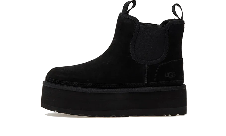 UGG Neumel Platform Chelsea Boot Black